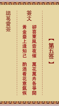 Zhuge Divine Sign No. 5