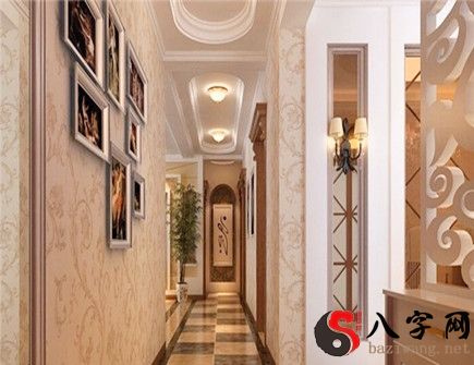 Foyer aisle decoration feng shui knowledge