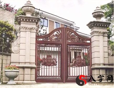 Is it good to have a villa gate facing northeast?