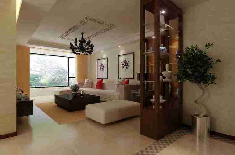 Entry door is facing the living room feng shui