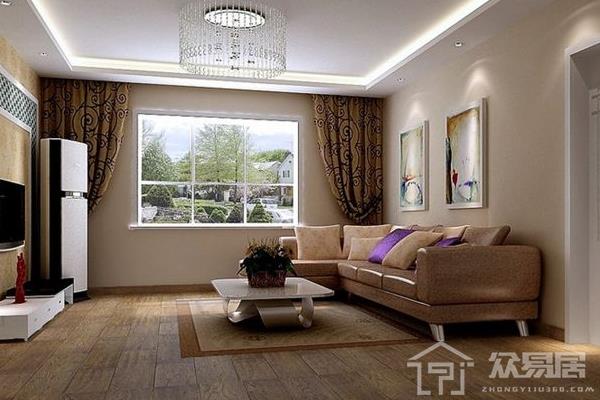 Where should the living room be located in the house is good