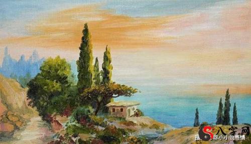 Psychometric test: 4 oil paintings, which one is the most valuable? Test how much wealth you have in your life