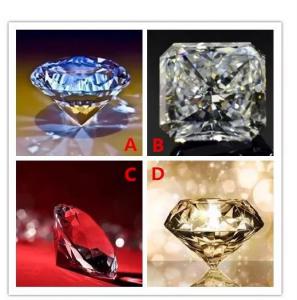 Which diamond do you think is the most valuable? Test which kind of love you will meet?