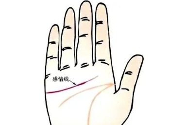 Palmistry fortune-telling: how to read from the palm of the emotional line of the emotional good and bad luck