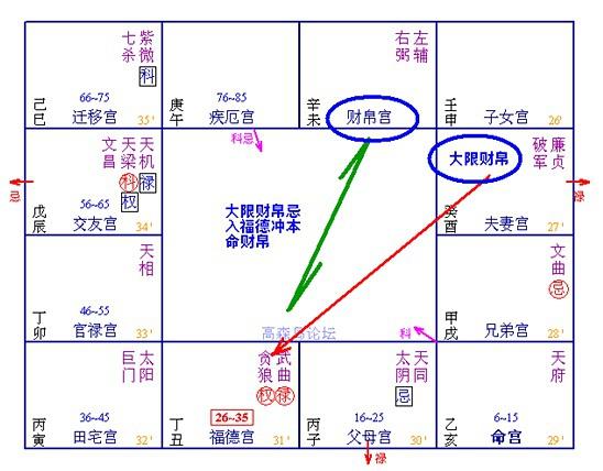 What is the meaning of Husband and Wife Palace Ziwei Wang Tianfu Temple