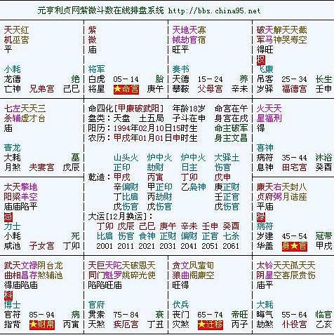 What is the meaning of the Numerology Ziwei in the current year