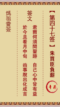 A-Ma's Lunar Sign #47: Xin You Zhu Baichen's Salary