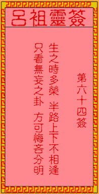 Lu Zu Ling Sign No. 64: The Ancient Han Yu's Road to Abduction