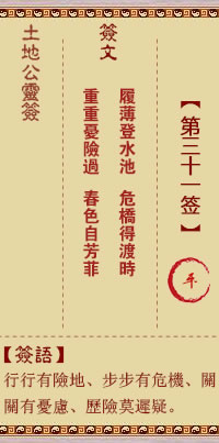 God of the Land 31st Sign Ping