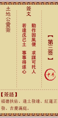 God of the Earth Sign No.3 Medium Ping