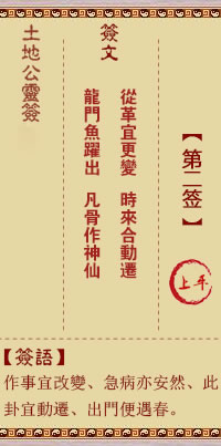 God of the Earth Sign No. 2 Upper Level