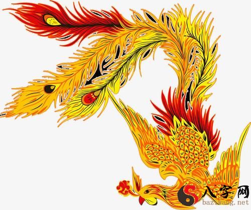 Dreaming of a golden phoenix in the sky