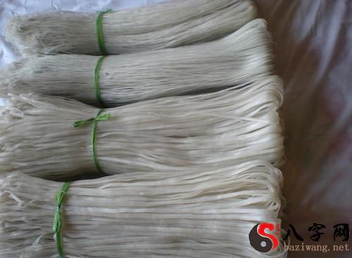 Dreaming of round vermicelli