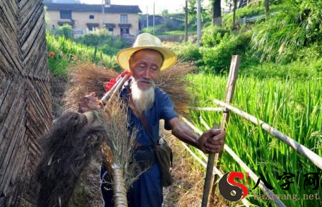 Dreaming of someone selling brooms