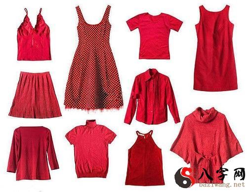 Dreaming of wearing a red dress