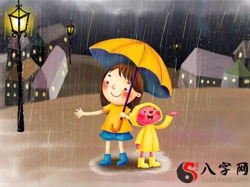 Dreaming of finding an umbrella