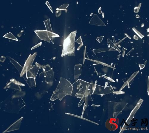 Dreaming of glass shards