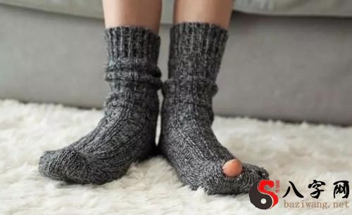 Dreaming of taking off dirty socks