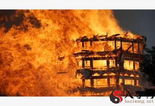 I dreamt that the temple was on fire.