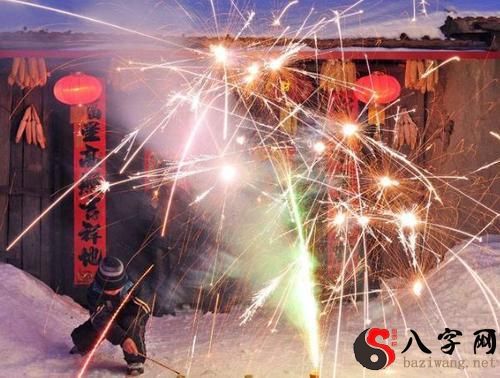 Dreaming of loud firecrackers on New Year's Day
