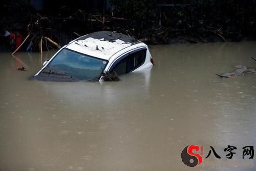 Dreaming of driving a car into the water