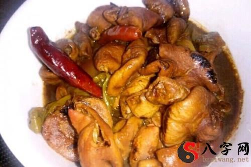 Dreaming of eating marinated fat intestines
