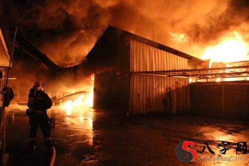 I dreamt that the warehouse was on fire.