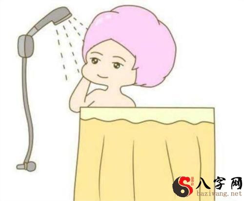 Dreaming of washing hair and taking a bath
