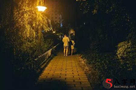 Dreaming of walking in the dark