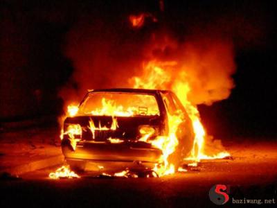 Dreaming of a car on fire