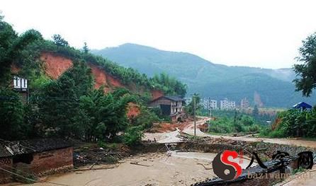 Dreaming of a mudslide flooding a house