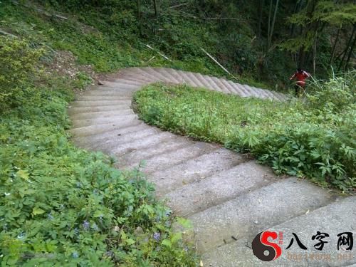 Dreaming of steps up a mountain