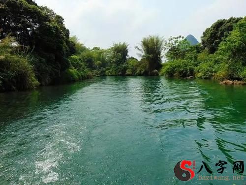 Dreaming of a bright green river