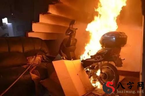 Dreaming of stairs on fire