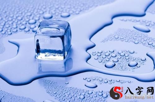 Dreaming of ice melting into water