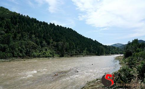 Dreaming of a river with very strong water