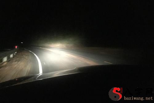 Dreaming of driving at night
