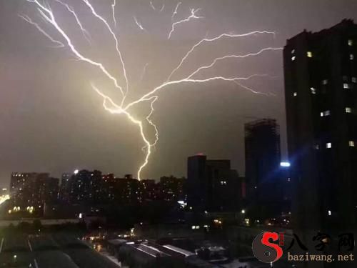 Dreaming of very bright lightning