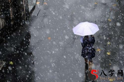 Dreaming of sleet and snow