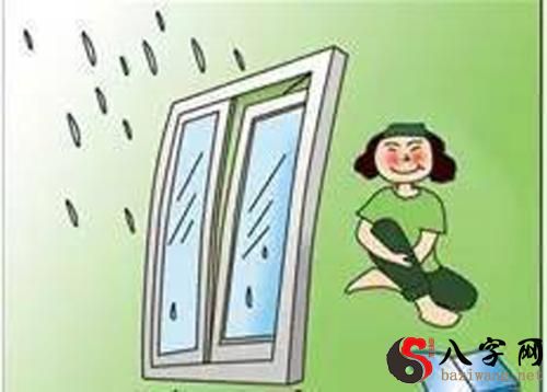 Dreaming of wind coming in through a broken window