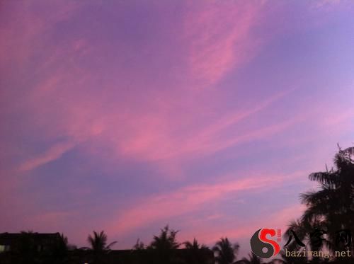 Dreaming of a pink sky
