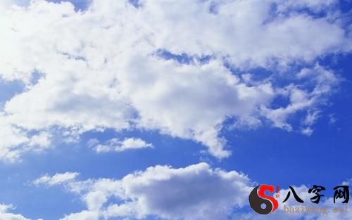 Dreaming of blue skies and white clouds