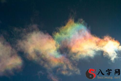 Dreaming of colorful clouds