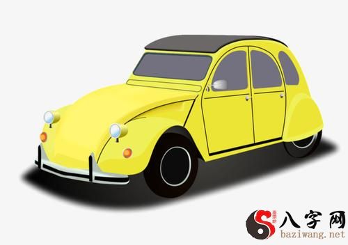 Dreaming of a yellow car