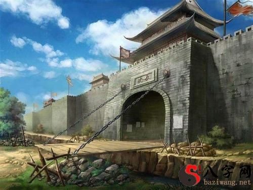 Dreaming of a city gate