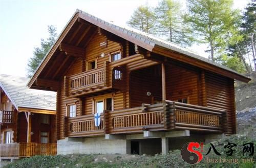 Dreaming of a large wooden house