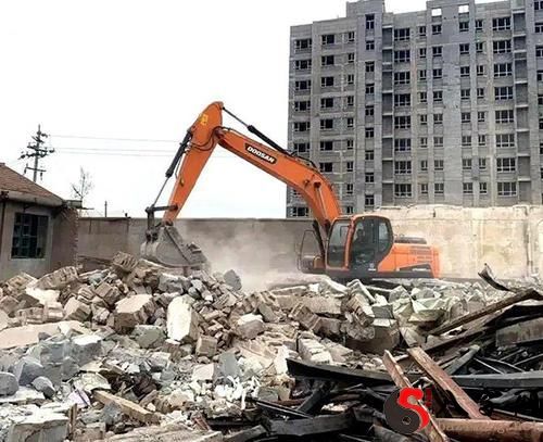 Dreaming of a relative's house being demolished