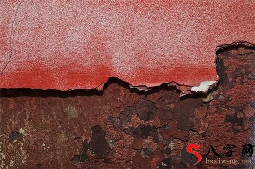 Dreaming of a peeling wall