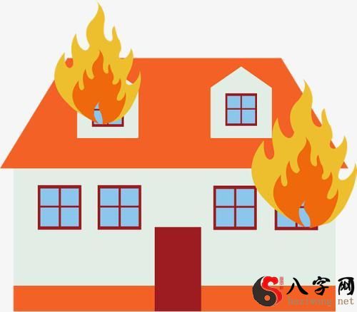 Dreaming of a house on fire