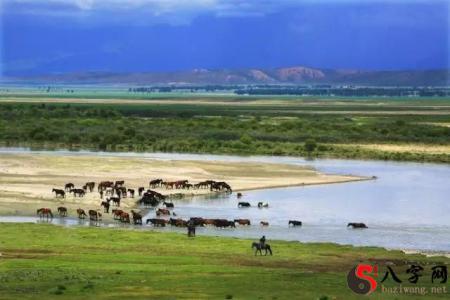 Dreaming of a large and spacious river with a very strong current